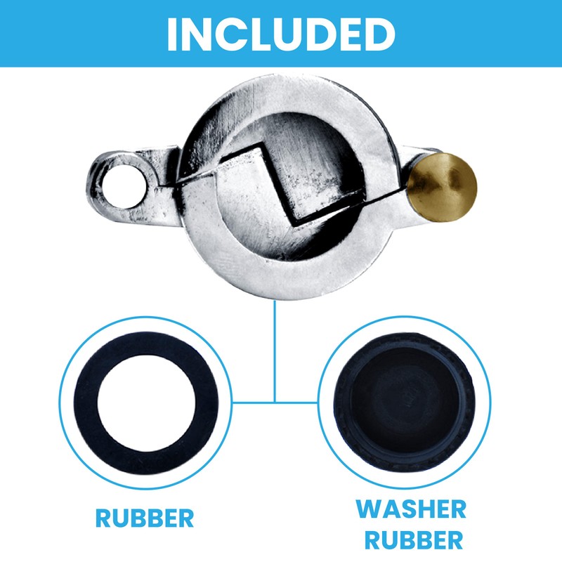 NUSET 2895-3 Water Faucet Lock - Water Spigot Lock for