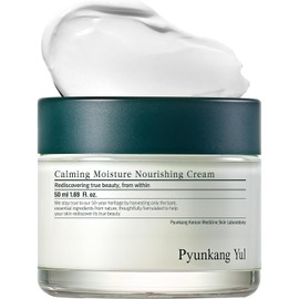 Pyunkang Yul Calming Moisture Nourishing Cream for Glow, Elasticity with Collagen, Niacinamide; Strong Face Moisturizer with Ceramides, Hyaluronic Acid; Skin Soothing with CICA, Tea Tree 1.69 fl.oz