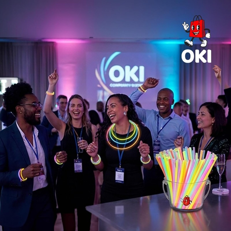 Glow Sticks para fiestas – Kit 90 barras + 90