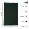 Encasa XO Kitchen Dish Towels Set | Dark Green |