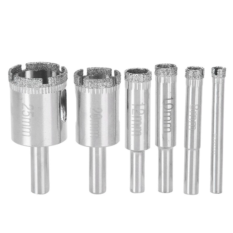 Hole Saw Set Diamond Drill Bits for Ceramic Tile Fiberglass