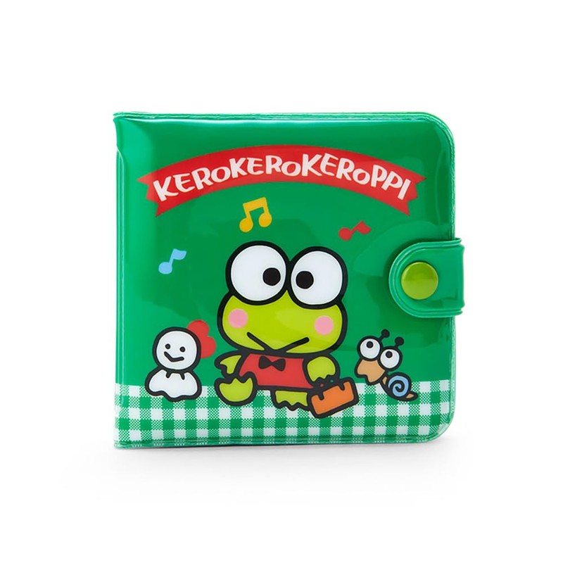 Sanrio portafolios de vinilo, Verde, 1個 (x 1), Kerokoroppi