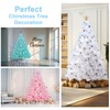 cshare White Christmas Tree Lights, 400LED Christmas Lights for White