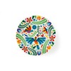 Excelsa Mexican Flower Coaster, Ceramic Dolomite and Cork, 16 x
