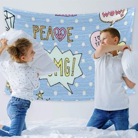 XJJ&USC Wall Tapestry ，Four Sizes to Choose from Tapestry Wall Decor Headboard Home Decor,Cute Pattern
