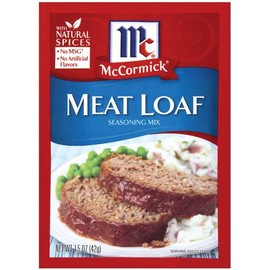 McCormick Meat Loaf Seasoning Mix, 1.5 oz (Pack of 12)