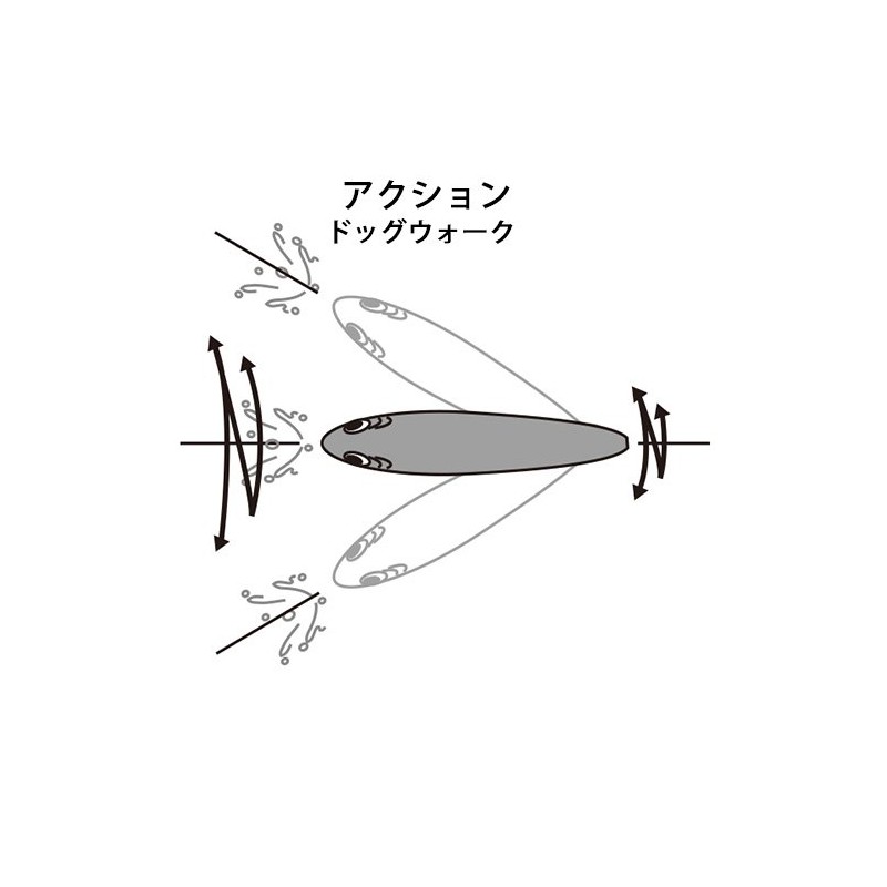 Yo-Zuri R1153-AJ Hydro Pencil Floating Lure, Bronze