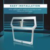 FanPaYY 1pc Car ashboard Console Navigation Cover Frame Trim ABS