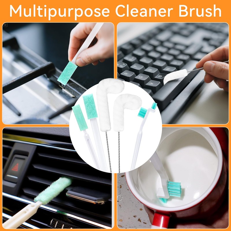 Ice Machine Cleaner Brush Sets,10 Pcs Ice Maker Cleaner Tools