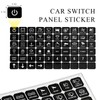 FSTURIOS 120PCS Car Switch Panel Sticker, 6/8/12 Gang Rocker Toggle