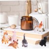 Kisangel 12pcs Cat Figurines Toys Kitten Puppy Statues Pet Figurines