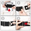 Luggage Straps for Suitcase, Granmagazz 2-in-1 Travel Belt Luggage Straps