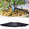 QIUMING 100 Stück Micro Drip System Pipe Holders Drip Irrigation