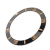 40mm Diameter Watch Bezel Insert Ring Clear Scale Luminous Ceramic