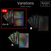YS-029 Reward Sticker, Aurora, Heart, Rainbow, Decoration, Glitter, Large Capacity,