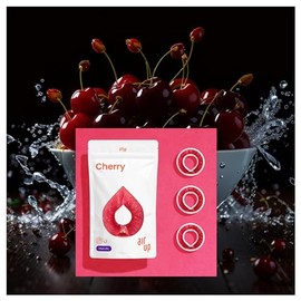 Cherry Flavour Pods Pack (3 Pods) | Transform Up to 15L Of Water | Compatible With Air Bottles | Refreshing Taste