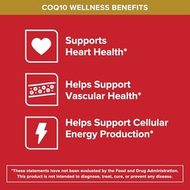 Qunol Ultra CoQ10 100mg Softgels- 3x Better Absorption, Antioxidant for Heart Health & Energy Production, Coenzyme Q10 Vitamins and Supplements, 3 Mon