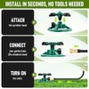 360° Rotating Lawn Sprinkler System for Efficient Watering
