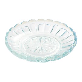 廣田 glassmaking 小皿 Snow Flower