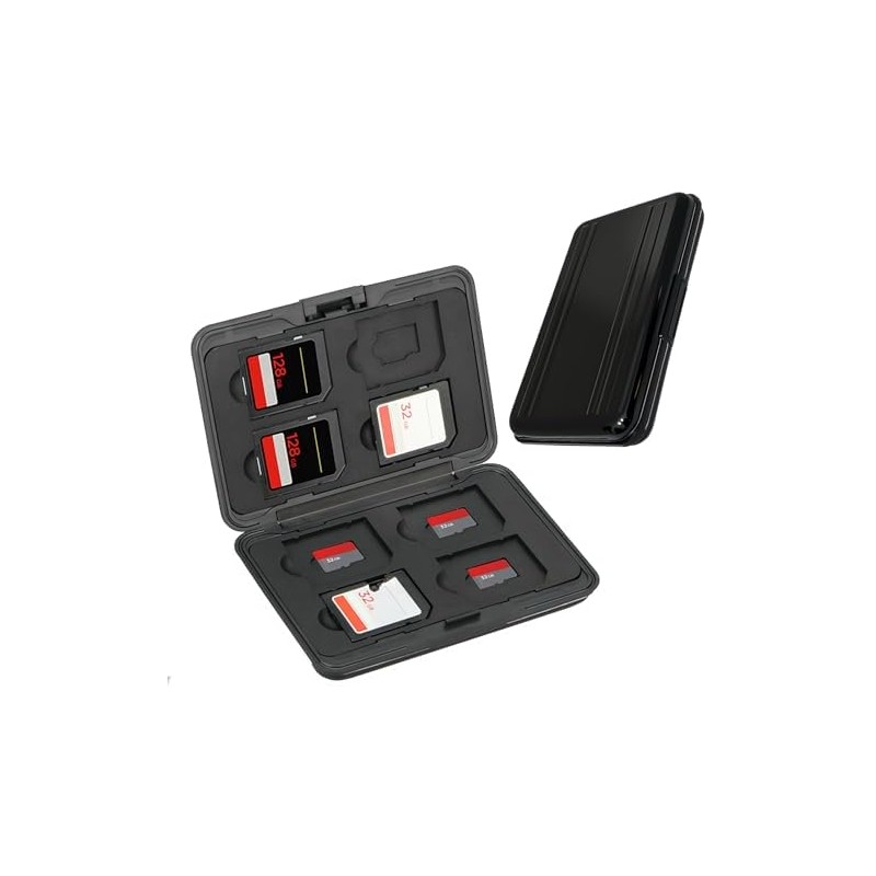 Estuche De 16 Ranuras para Tarjetas SD, para Tarjetas SD