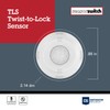 Sensor Switch Twist-to-Lock Motion Sensor, Easy to Install Daylight and