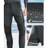 Zoofly - Pantalones de invierno para hombre, impermeables, con forro