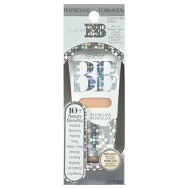 Physicians Formula Super BB All-in-1 Beauty Balm Cream, Light/Medium, 1.2 Fluid Ounces