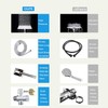 Dual Shower Head Combo, All Metal 8'' Rainfall Shower Head