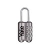 Yale Locks YP2 Combination Padlock - Grey