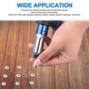 BESTYCHAO 100pcs 6.4mm x 12.7mm Large Aluminium Blind Rivet, Open