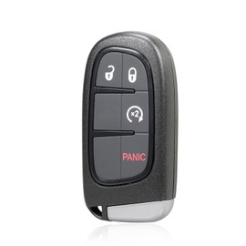 Boxonly Replacement Keyless Entry Remote Car Key Fob GQ4-54T 433MHz 46 Chip 4 Button for 2013-2019 Ram 1500 2500 3500