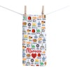JXGZSO Morocco Culture Travel Kitchen Towel Moroccan Landmarks Souvenir Gift
