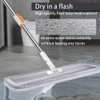 Flat Mop for Cleaning Floors Heavy Duty Microfiber Wet Mop