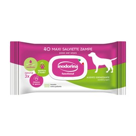 Toallitas Húmedas para Limpieza de Patas de Perro y Gato, Funcional, Agente Higienizante, 40 Piezas