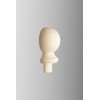 Blueprint Joinery Pine Ball Newel Post Cap, Clear Pine Ball