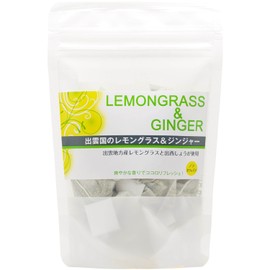 Nishi Tea House Izumo Province Lemongrass & Ginger Tea Bag (0.04 oz (1 g) x 13 P x 2 Bags