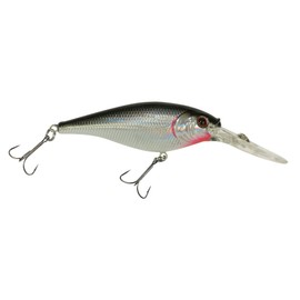 Flicker Shad Black Silver 1/8 oz