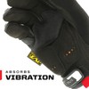 Mechanix Wear - M-Pact Gloves (Medium, Black/Grey), MPT-58-009