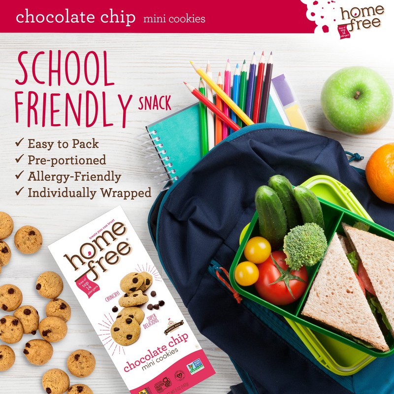 Homefree Treats You Can Trust Gluten Free Mini Cookies, Chocolate