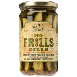 Yee-Haw Pickle Company No Frills Dill Pickles, 24 oz