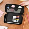 YOKUMA Pen Case, Pencil Case, Pen Case, Large Capacity, Stylish,