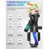 BELZAR RV Macerator Pump 12V 12 GPM Lift 10FT Suction