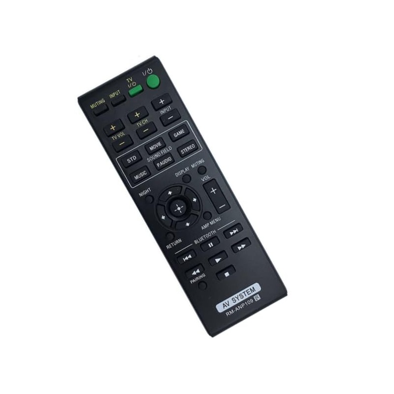 RM-ANP109 Replace Remote Control for Sony AV System Replace Remote