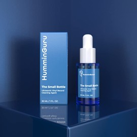 HumminGuru The Small Bottle Ultrasonic Vinyl Record Cleaning Agent, Highly Improves Ultrasonic Record Cleaning Machine Effectiveness and Drying Time, Anti-Static LP Cleaning Solution Without Alcohol