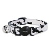 Ancol Camouflage Cat Collar with safety buckle blk&White