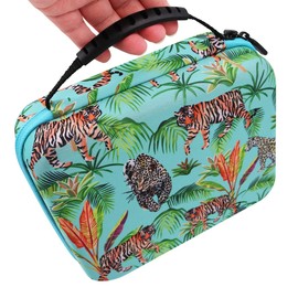 Tiardey 30 Pieces Diamond Painting Storage Box with Tools, Portable Bead Storage Container, Accessories Set for Diamond Painting - Jungle