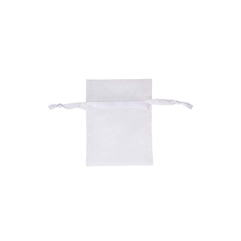 Guardian Angel Diamante Metal Keyring with organza drawstring pouch