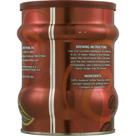 Harmony Bay Hazelnut Decaf Ground Coffee Net Wt. 12 Oz (Pack of 4)