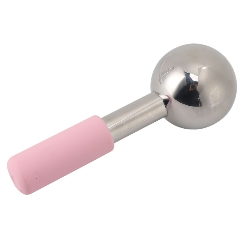 Ice Globe for Facial Swelling Puffiness Cold Compress Unbreakable Stainless