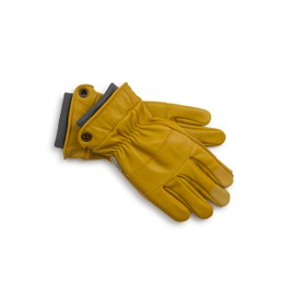 Barebones Kunar Glove - Premium Cowhide Leather All-Purpose Work and Cold Weather Glove - Natural Color - Size Medium